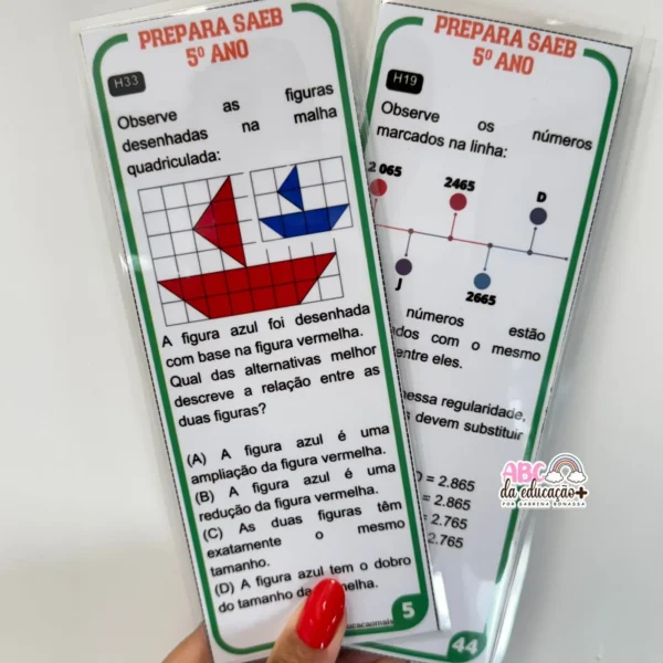 Prepara SAEB 5º ano  Matemática - Imagem 2